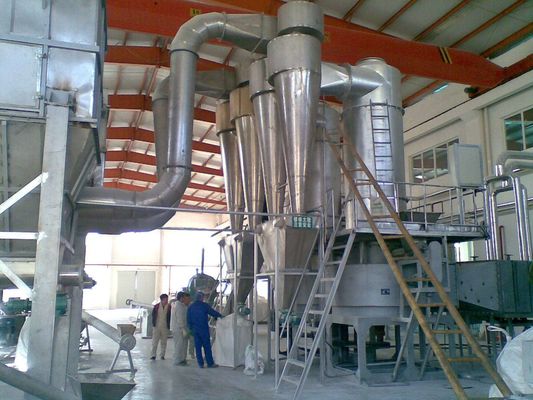 quality  Food Grade Pneumatic Flash Dryer Machine For High Moisture Carbon White / Oxide factory