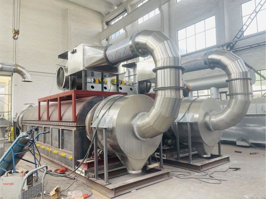 Industrial Sewage Sludge Dryer Machine Rotary Dryer In Food Industry