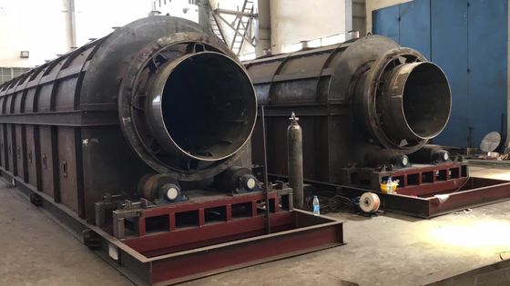 Industrial Sewage Sludge Dryer Rotary Kiln Dryer For Metallurgy / Building Materials
