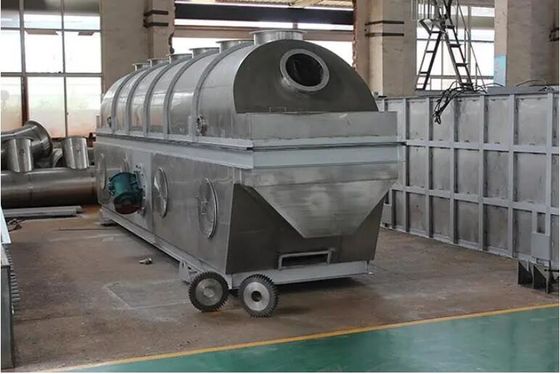 Vibrating Fluidized Bed Dryer Food Industry Dimension Customized Energy Saving