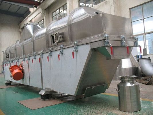 Vibrating Fluidized Bed Dryer Food Industry Dimension Customized Energy Saving