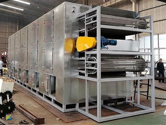 Vegetable Multilayer Continuous Dryer Machine Conveyor Belt Drying System