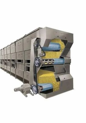 DWG Series Multilayer Hot Air Conveyor Belt Oven For Onion / Ginger