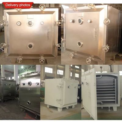 YZG / FZG Model Square Vacuum Tray Dryer Machine PLC Control