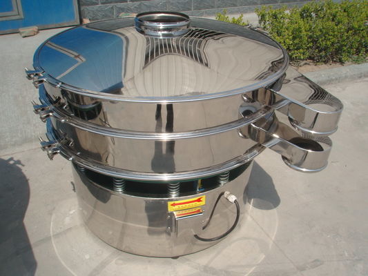 1-4 Layers Vibrating Sifter Machine , Vibrating Screen Separator Machine