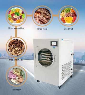 Vacuum Freeze Dryer Machine  Electric Heating Sublimation Dryer for Vegetable