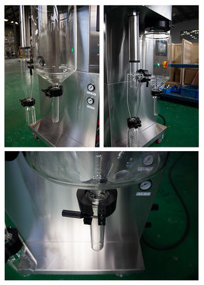 Stream Elecric Oil Fuel Heating Source Laboratory Spray Dryer Customized CE/ISO